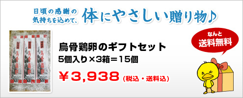 烏骨鶏卵ギフトセット